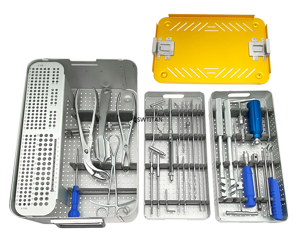 A0 Lower Limb Locking Plate Instrument Kit Orthopedic Fracture Instrument Orthopedic Surgical Instruments