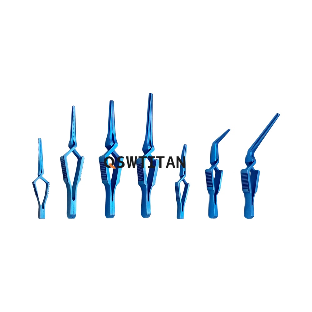 Vascular Clamps Forceps Hemostatic Device for Nerve and Cardiovascular Surgery Instruments Titanium