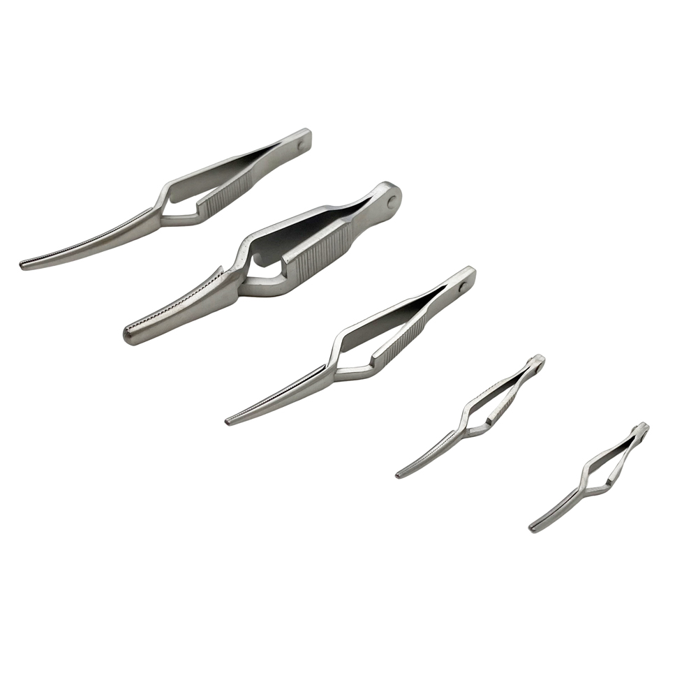 3cm-7cm Arterial Hemostatic Clip Temporary Blocking Clip Hemostatic Clamp Arterial Clip Microsurgical Instruments
