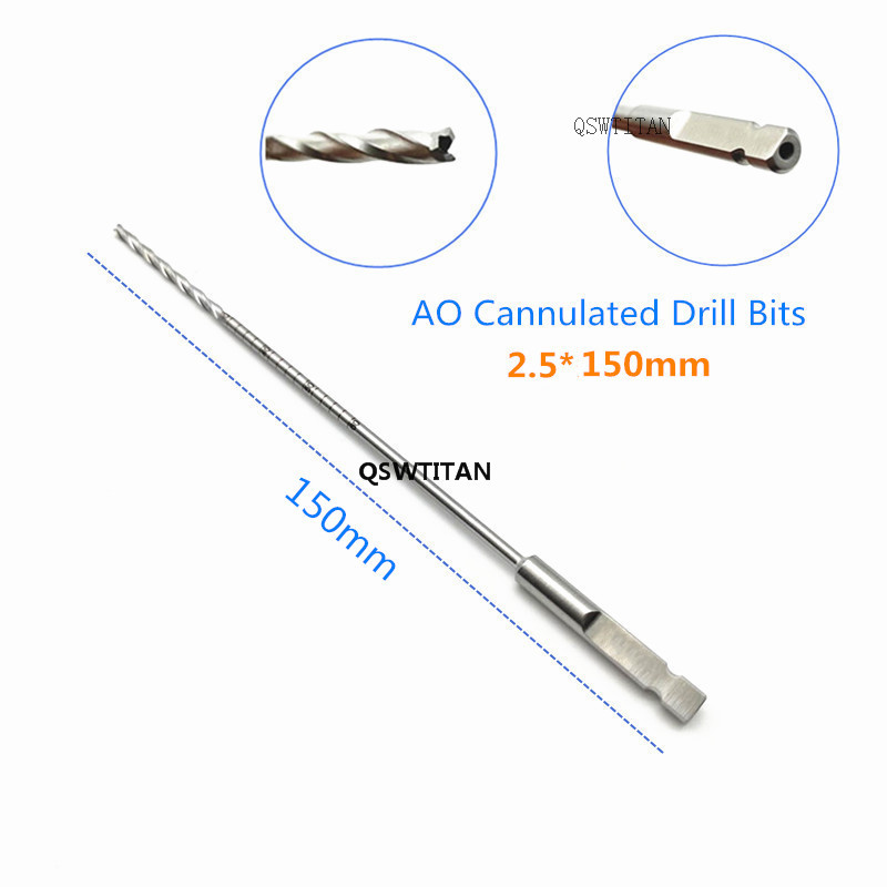 AO Cannulated Drill Bit 2.5mm