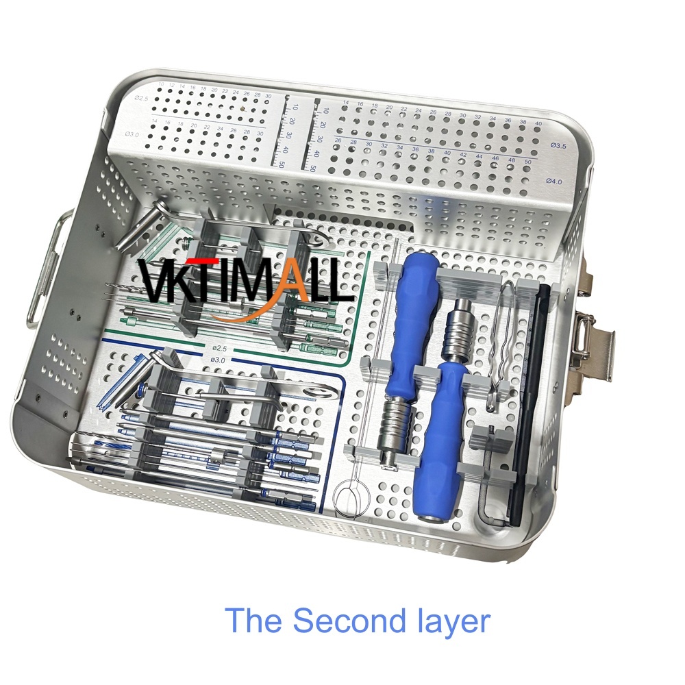 2.5/3.0/4.0 Headless Compression Cannulated Screw Set Medical Herbert Screw Instrument Orthopedic Instruments