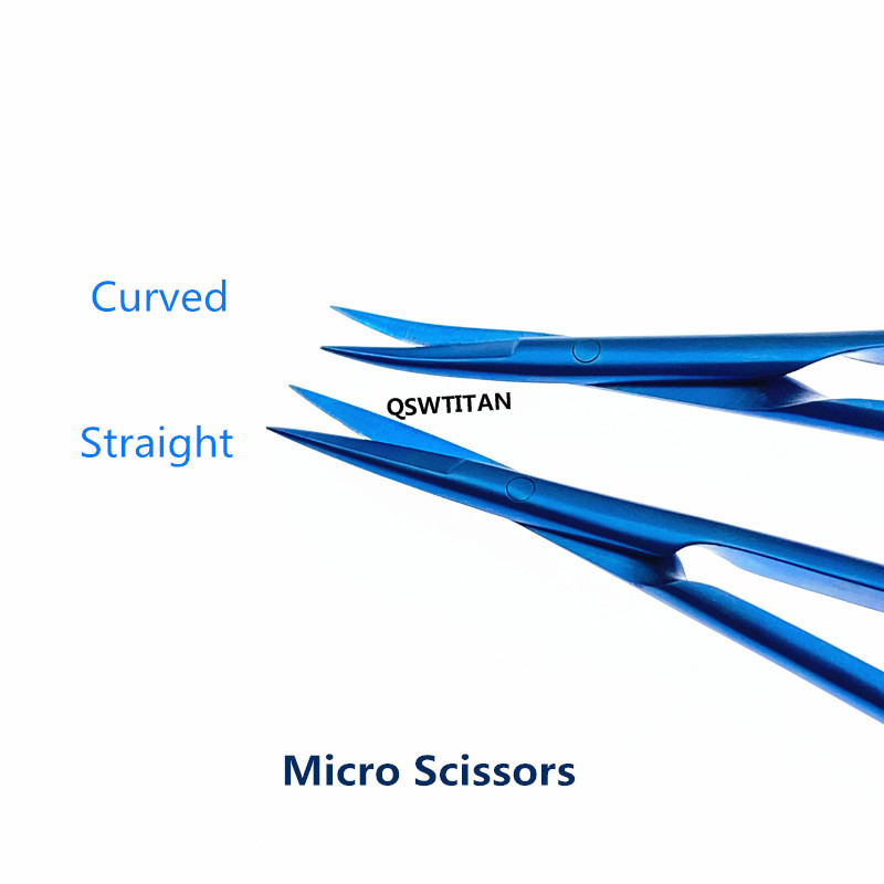 Micro Scissors Flat Handle 11mm Blades Neurosurgery Instruments