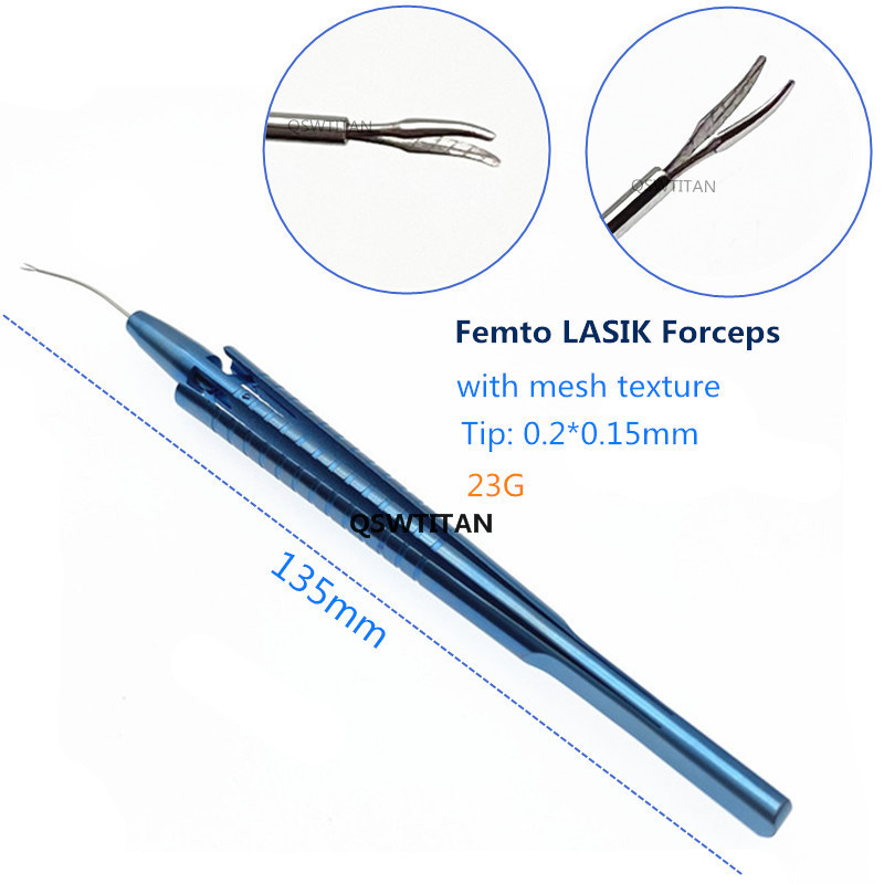 Femto LASIK forceps 23G