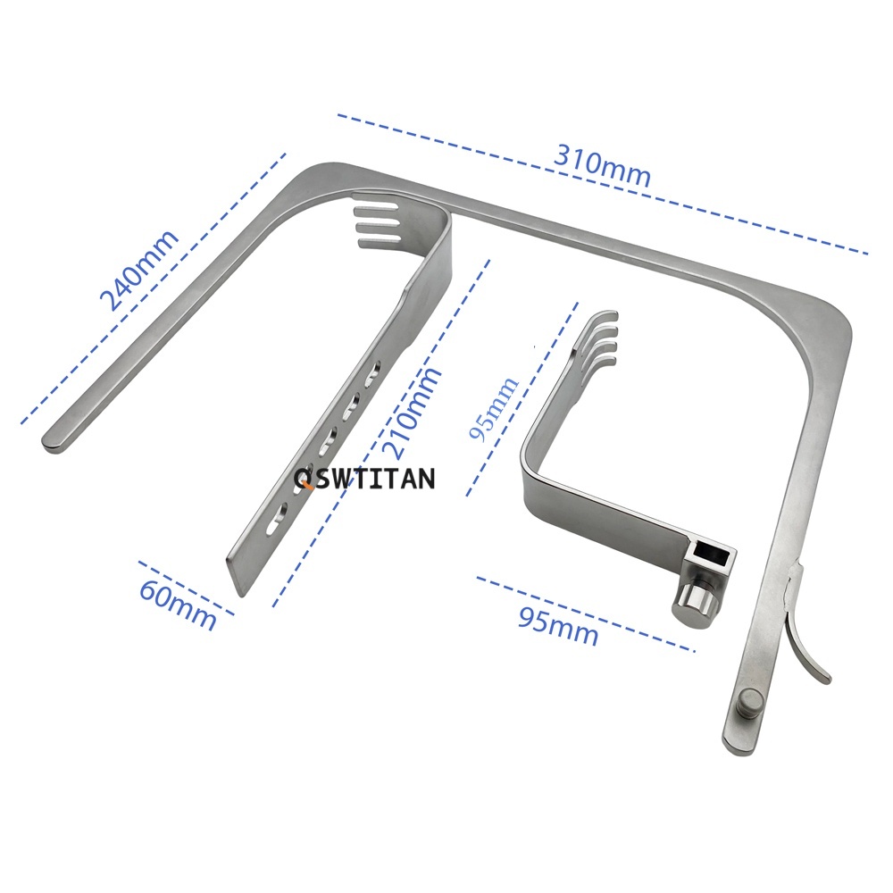 Hip Retractor Initial Incision Frame Shape Retractor Veterinary Orthopaedic Instrument Autoclaveable