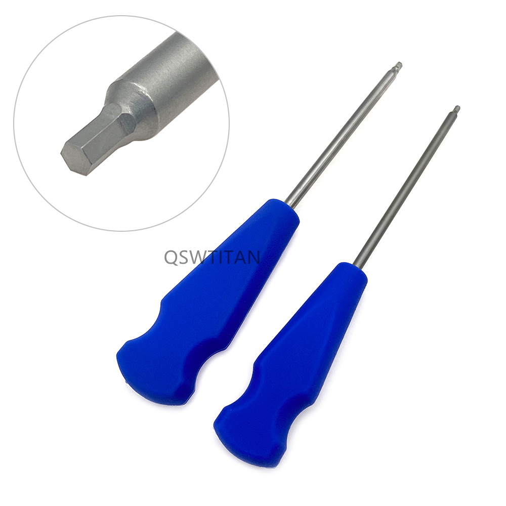 Screwdriver Hex Head Orthopedics Screw Driver Orthopedics Surgical Instruments