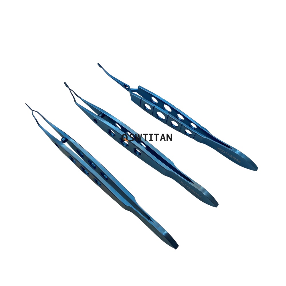 Titanium Nucleus Cracker Forceps Ophthalmic Surgical Instrument  Autoclaveable