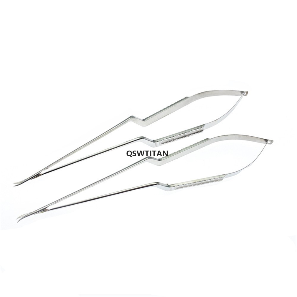 Microsurgical Scissors  Micro Scissors Shark Blade Tip Stainless Steel Micro Instruments