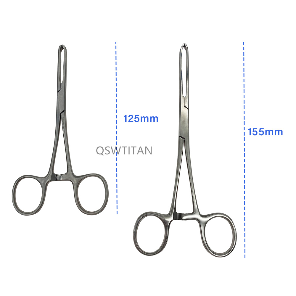 12.5cm 15.5cm Stainless Steel Tissue Forceps Alice Forceps Basic Surgical Instruments Gripping Forceps Surgery Tool