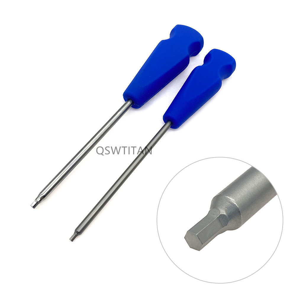 Screwdriver Hex Head Orthopedics Screw Driver Orthopedics Surgical Instruments