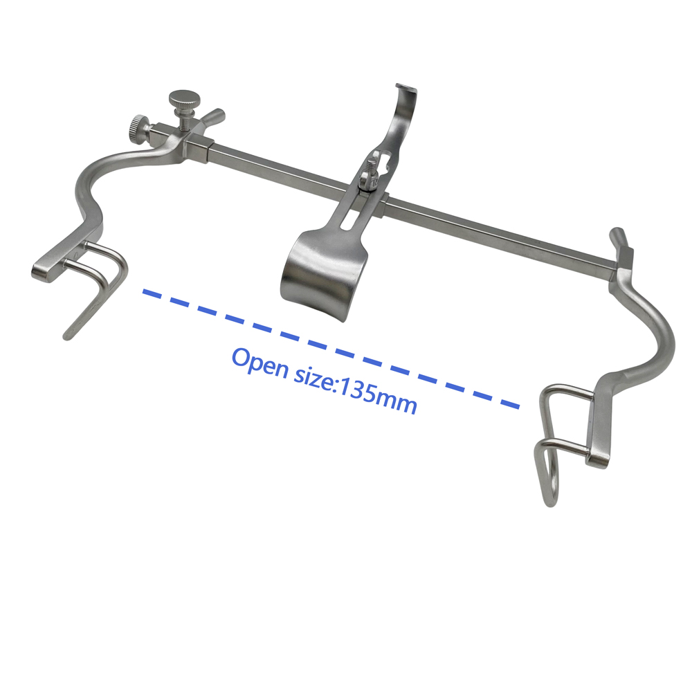 Stainless Steel Abdominal Retractor Self Retaining Retractors Veterinary Spreader Hook Stainless Steel