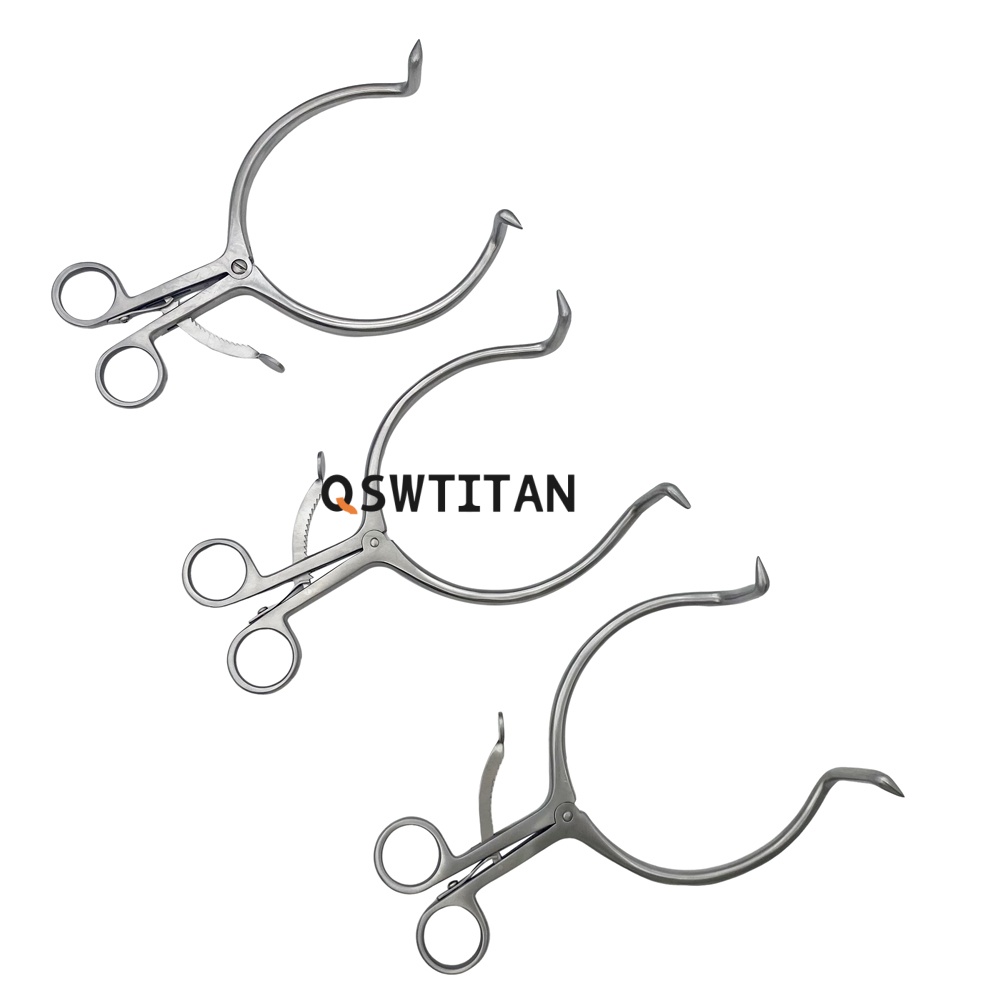 Stainless Steel Weitlaner Retractor Self-Retaining Retractor Expansion Tool Pet Surgery Instrument