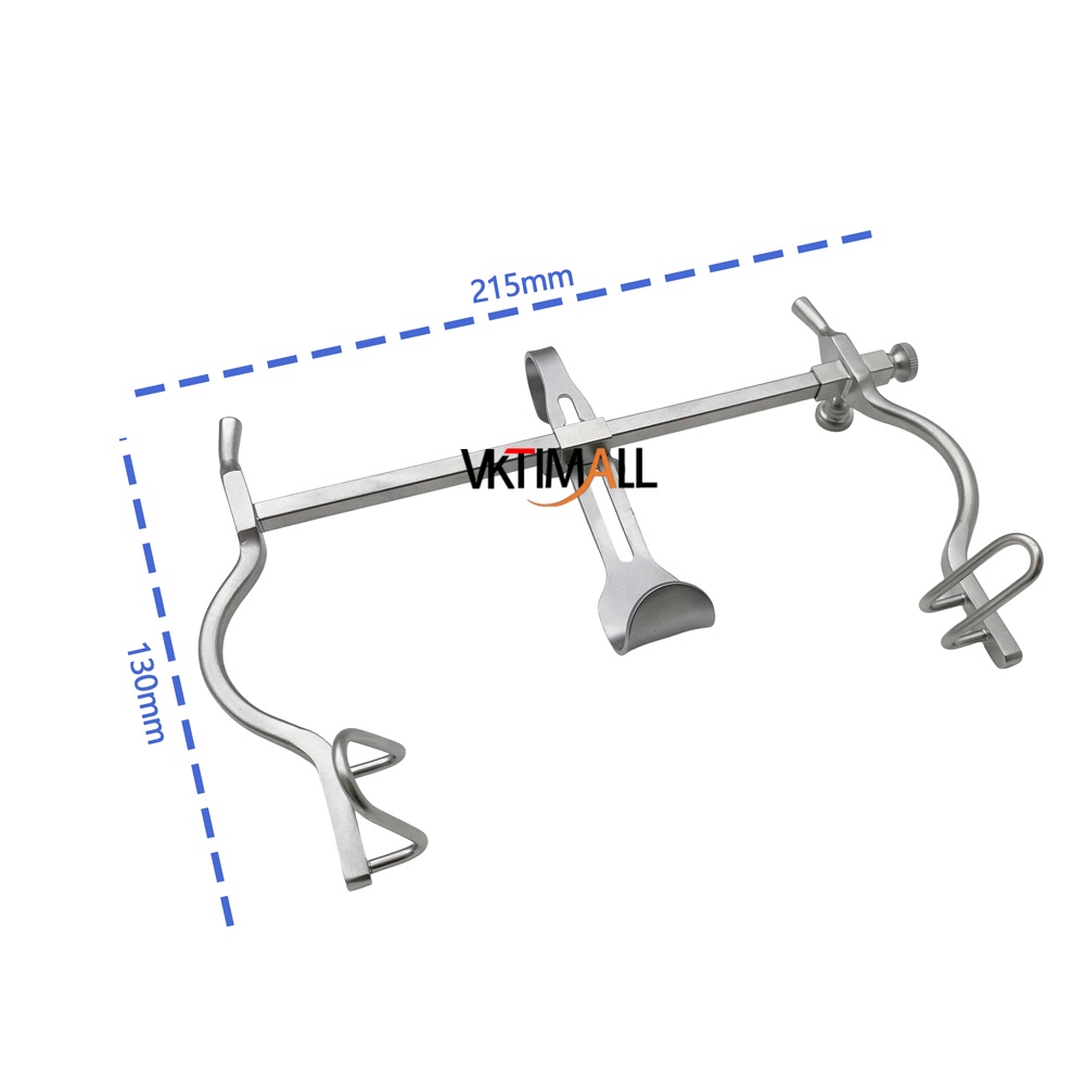 Stainless Steel Abdominal Retractor Self Retaining Retractors Veterinary Spreader Hook Stainless Steel