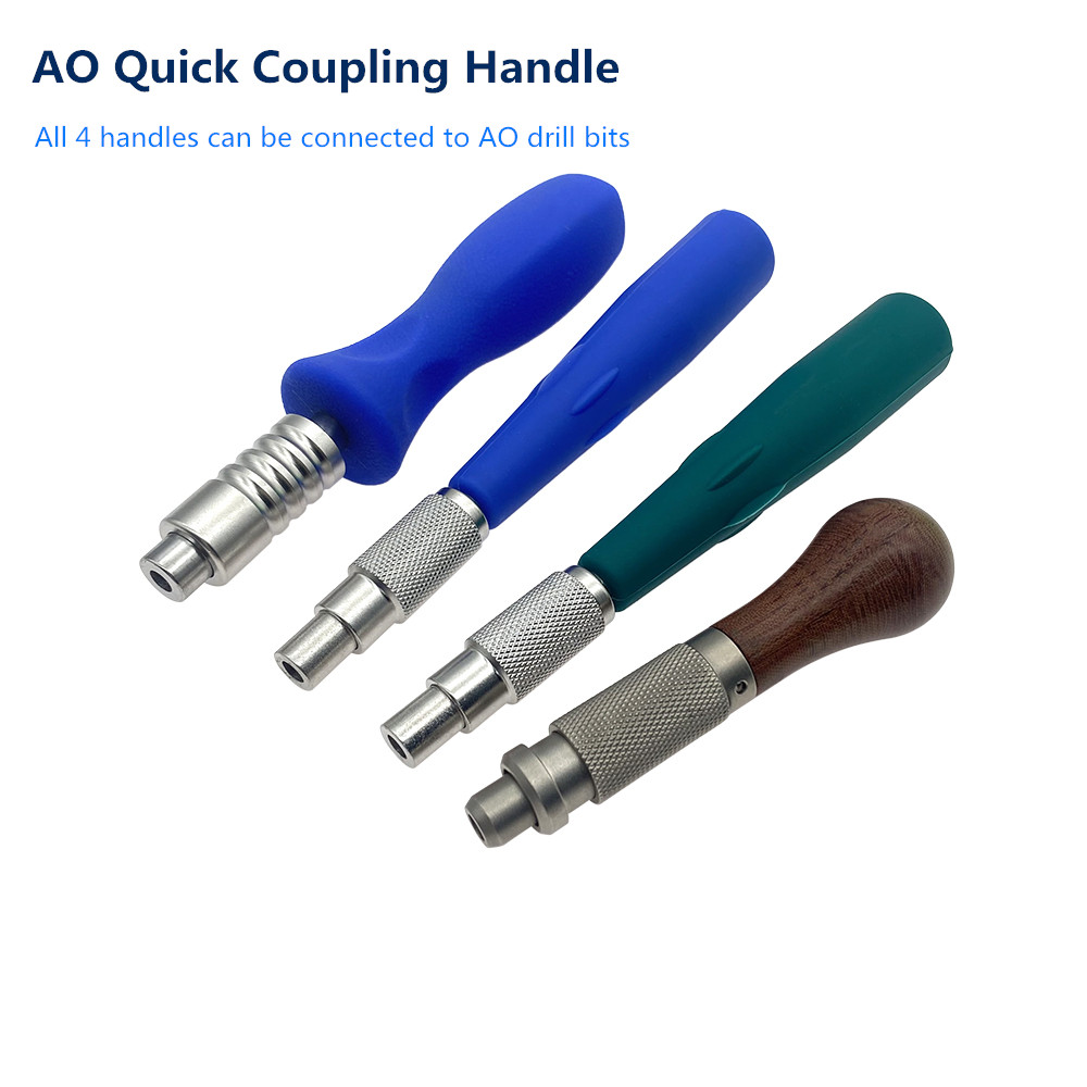 AO Quick Coupling Handle Bone Drill Bits Handle Veterinary Orthopedic Surgical Instrument