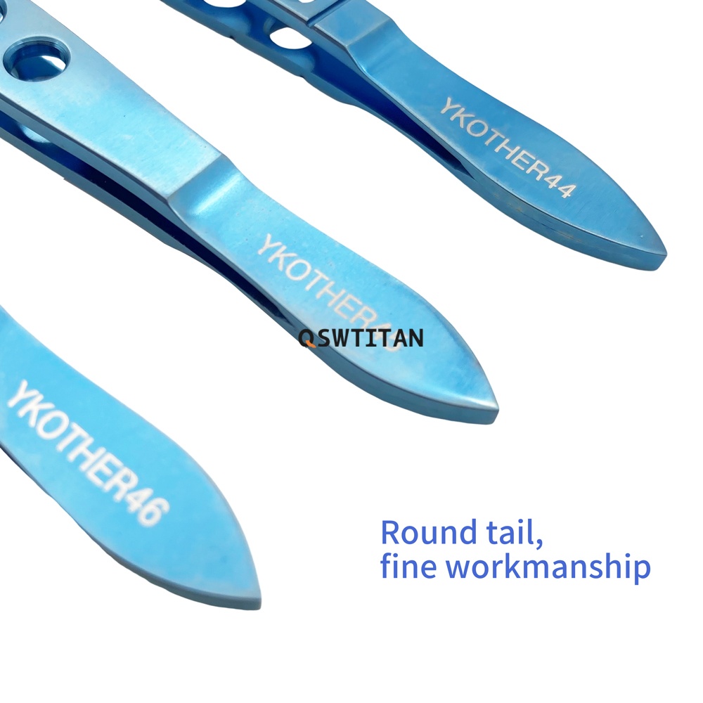 Titanium Nucleus Cracker Forceps Ophthalmic Surgical Instrument  Autoclaveable