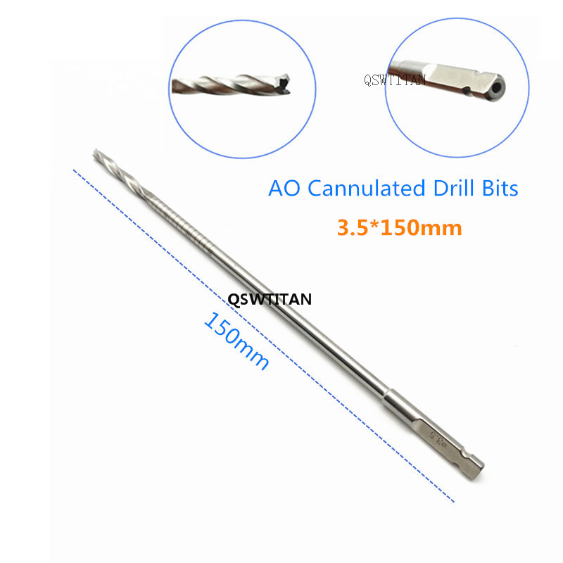 AO Cannulated Drill Bit 3.5mm