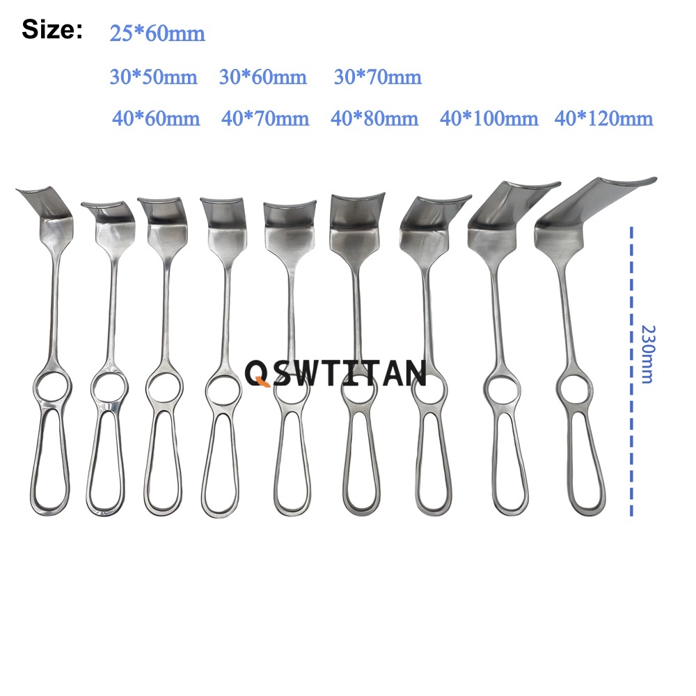 1pc Tissue Retractor Tool Stainless Steel Lift Back Angle Retractor Gynecological Retractor Autoclaveable