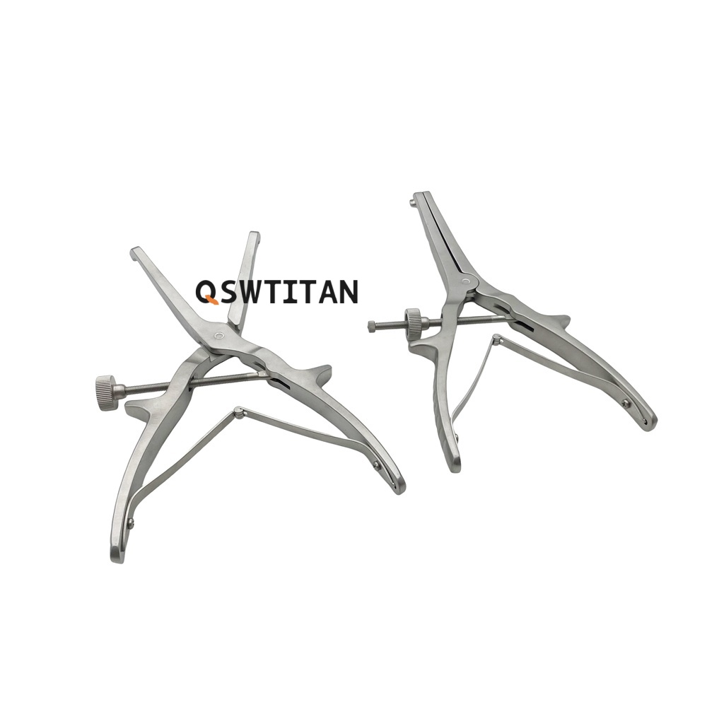 QSWITAN Spine Separator Spinal Basic Instruments Rod Compression Forceps Orthopaedic Instruments Stainless Steel