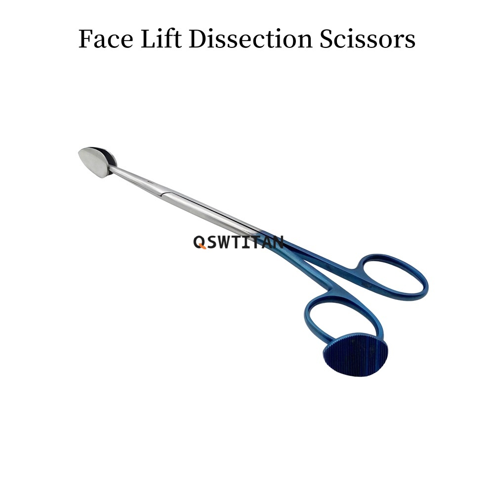Facial Flap Dissector Scissors