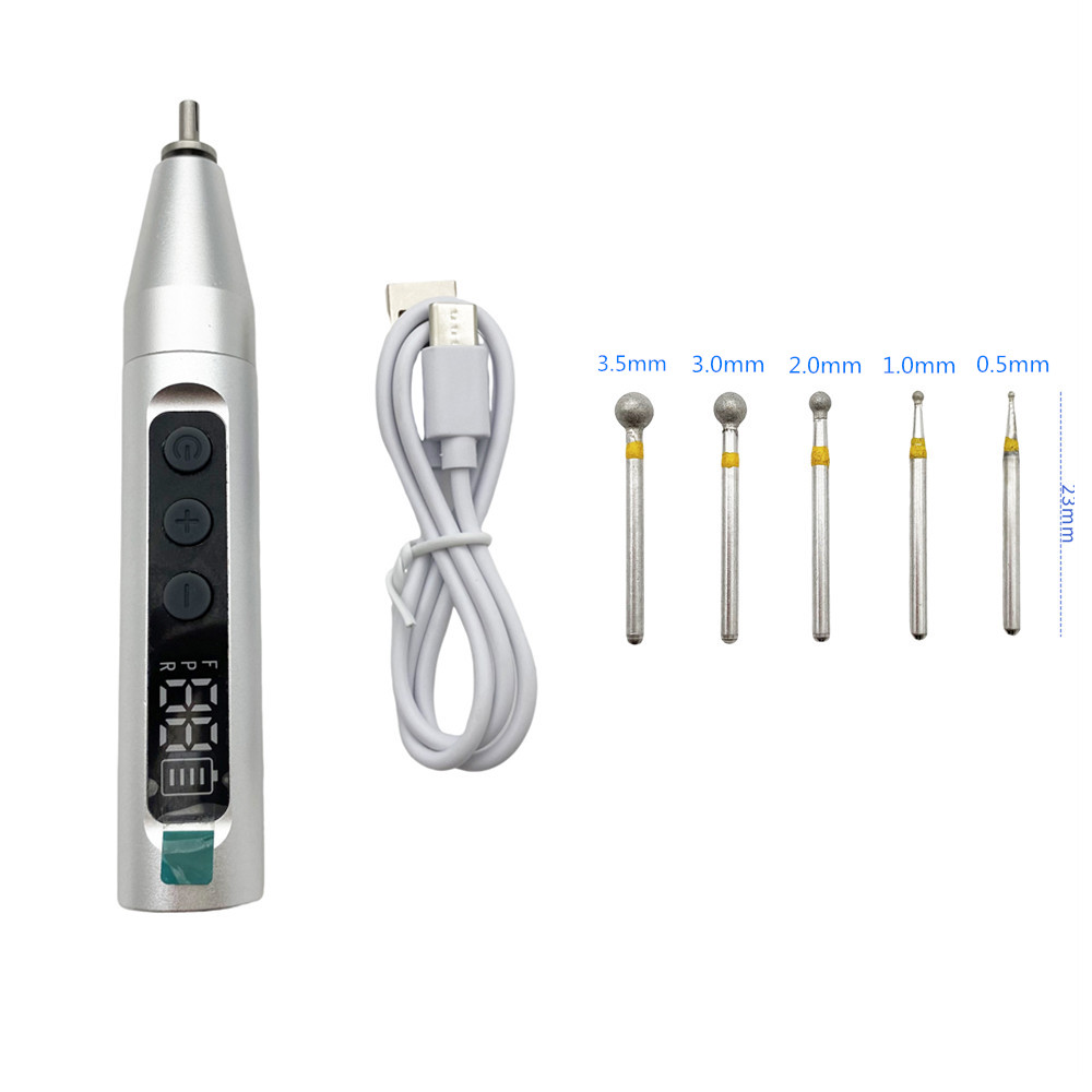 1set Ophthalmic Eye Portable Corneal Small Polisher Corneal Polishing Set Eyelid Surgical Tools 0-35000RPM