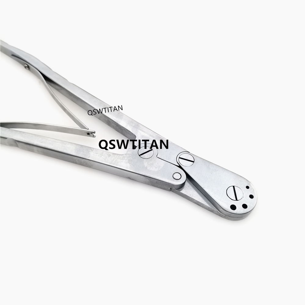 Orthopedic wire cutter view 4