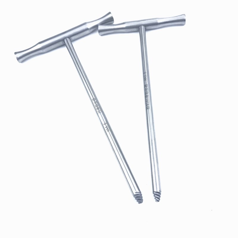 Bone Screw Extractor Broken Nail slip Extractor T Type Nail Remover for Upper/Lower Extremity Orthopedics Surgical Instrument