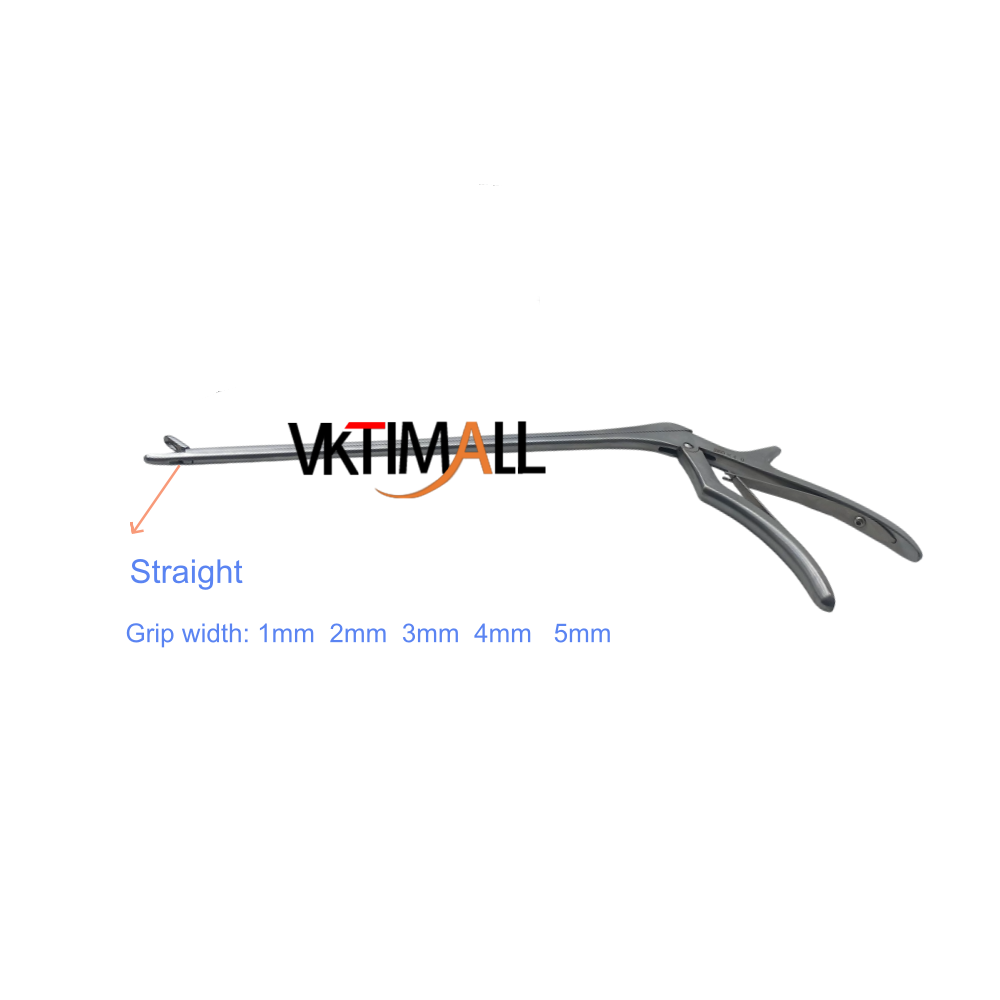 Orthopedic Nucleus Pulposus Forceps Orthopedic Bone Surgical Instruments with Straight Curved
