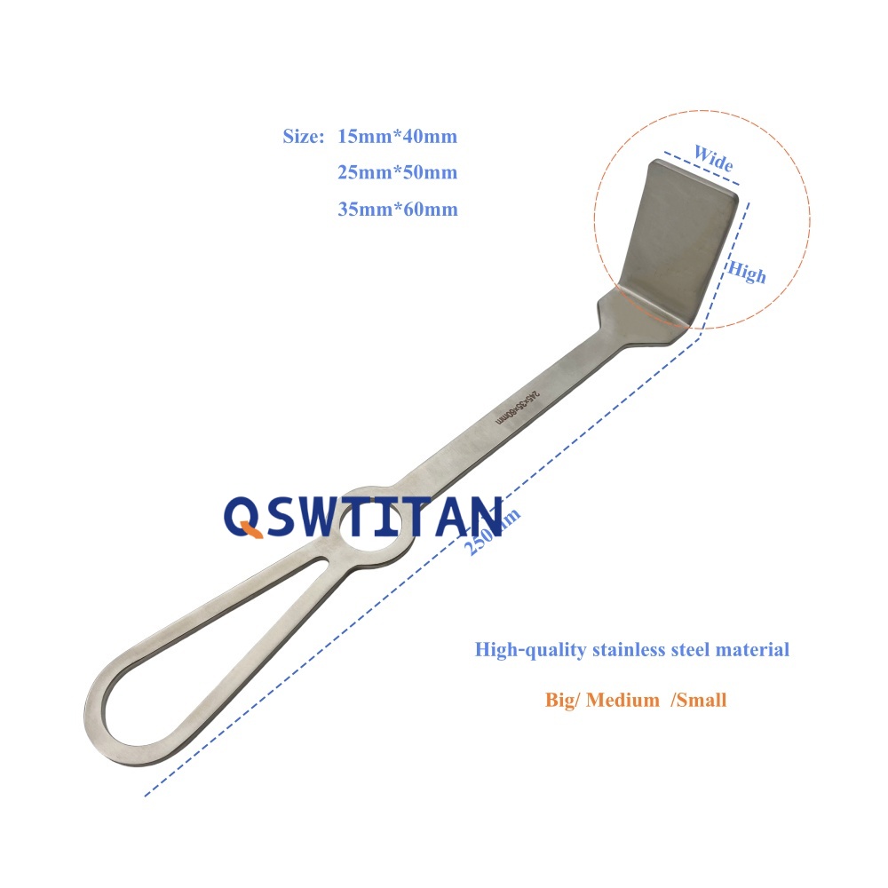 Veterinary Flat Hook Bone Retractors Stainless Steel Orthopedic Retractor Pet Orthopedic Surgical Instruments 3Pcs/Set