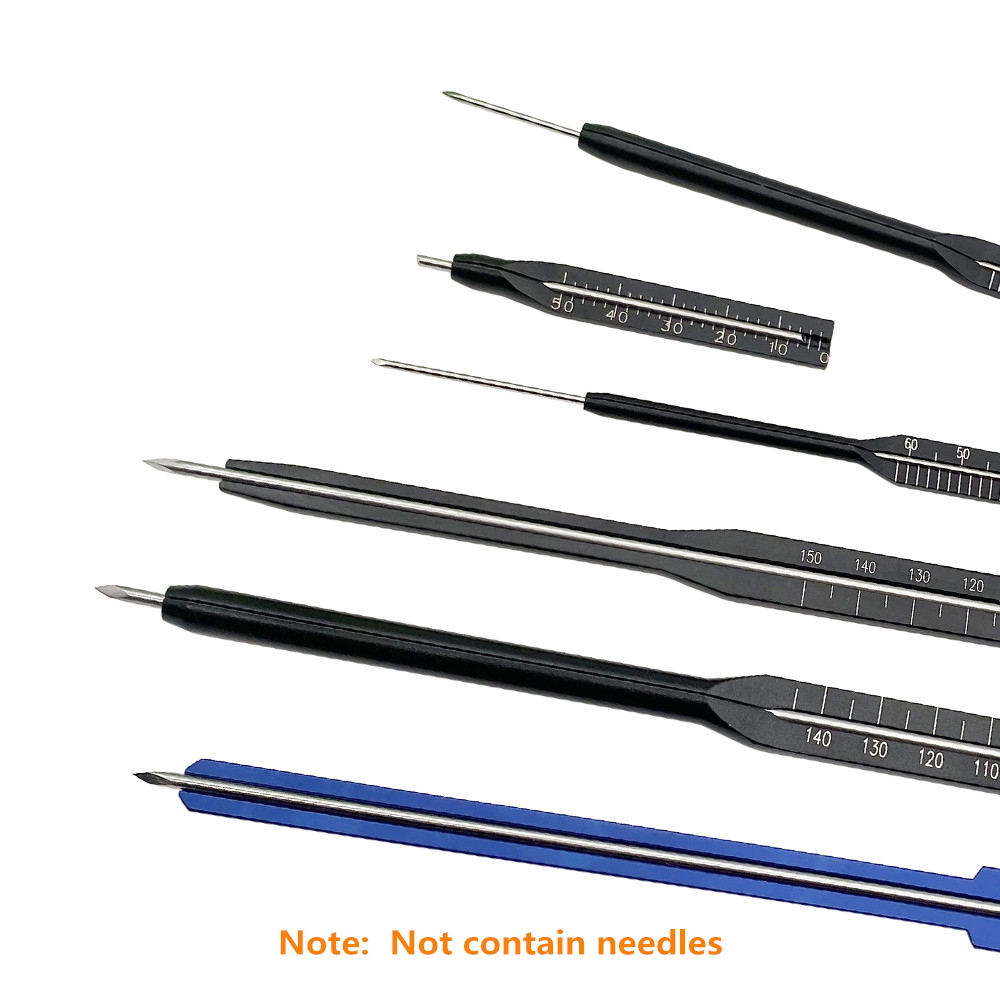Intramedullary Nail Depth Gauge Orthopedic Measuring Ruler Pass 1.5-2.5mm Guide Pin Hollow Nail Probe 1pcs