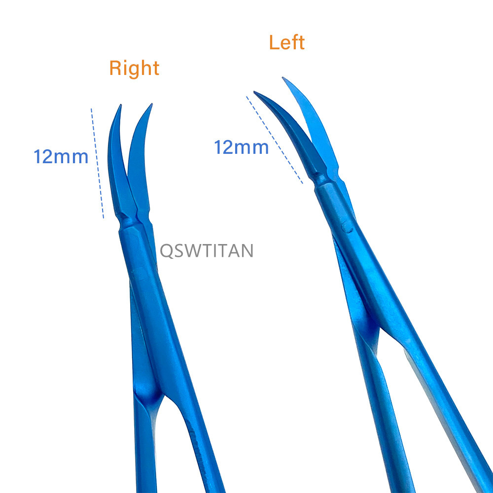 Neurosurgery Micro Scissors Shark Blade Autoclavable Microsurgical Scissors Neuromicrosurgical Instruments