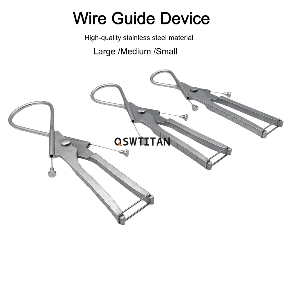 Orthopedic Instrument Steel Wire Passers Wire Guide Device Hollow Wire Guide Instruments