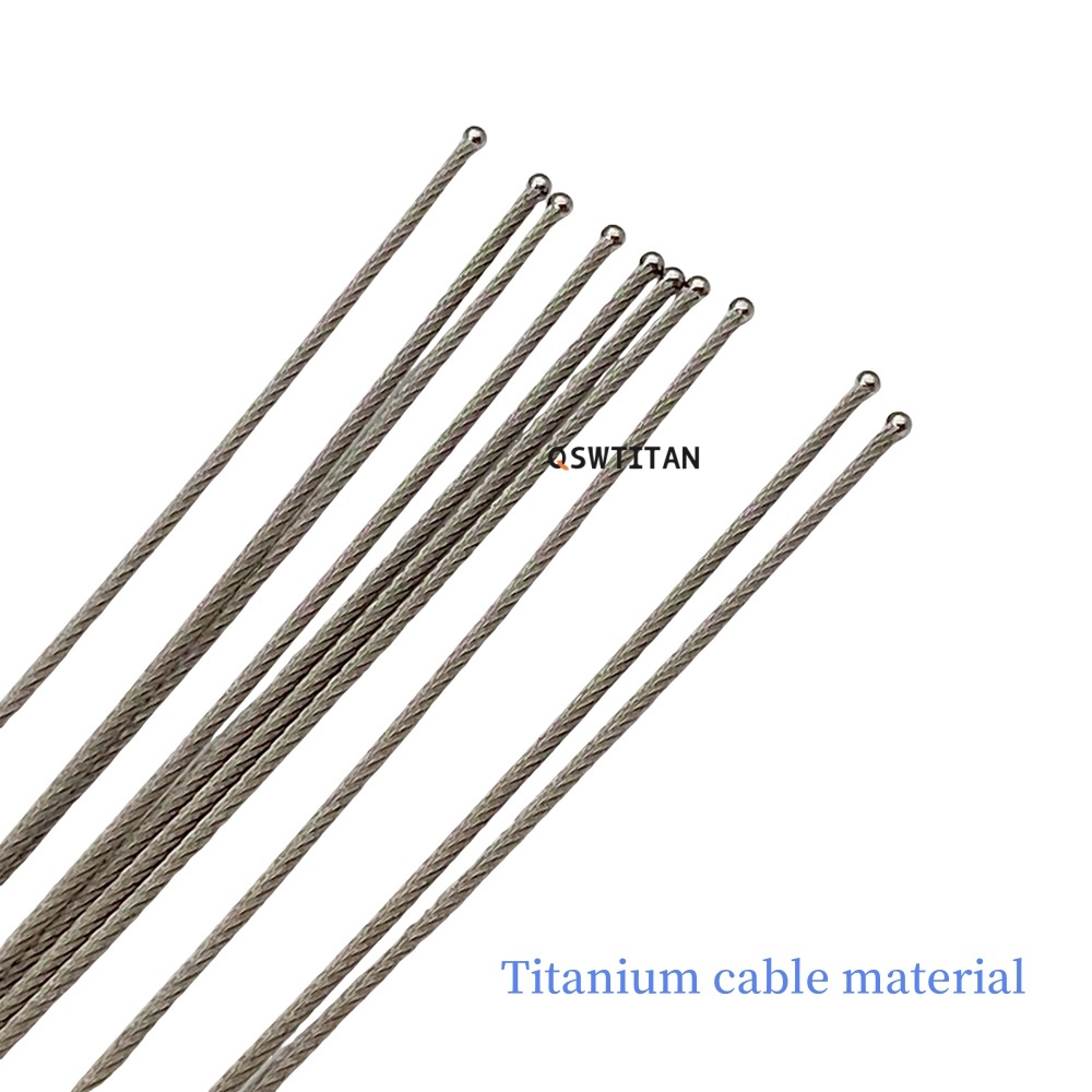 Titanium Bone Cable Wire Fixation Locking Plate Orthopaedic Cerclage System Titanium Cable 520mm