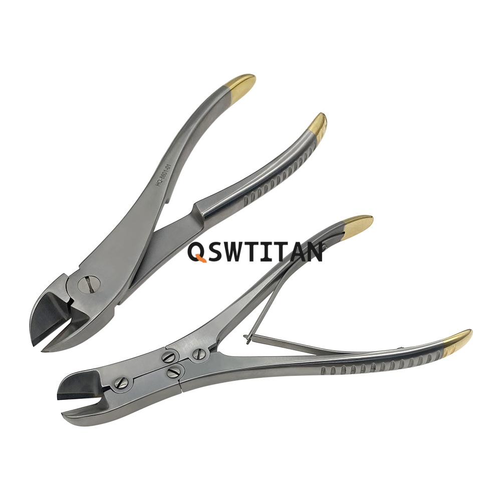 Orthopedics Single/double Joint Bone Scissors K-Wire Pin Cutter Bone Cutter Scissors Orthopedics Surgery Instruments 1pcs