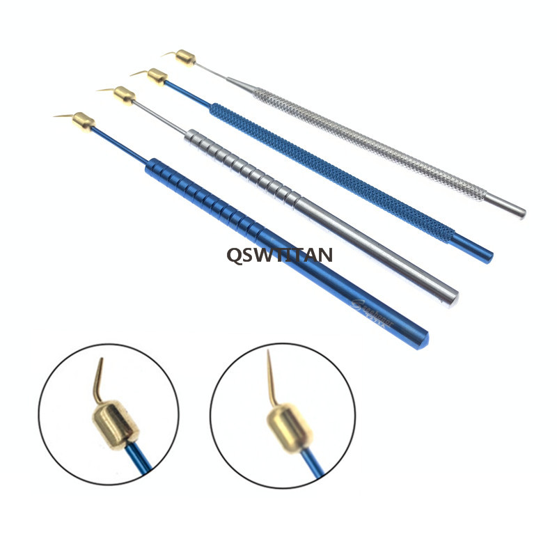 Cautery with Titanium Handle or Stainless Steel  Handle  Ophthalmic Eye Surgical Instruments Cautery Hemostatic Device