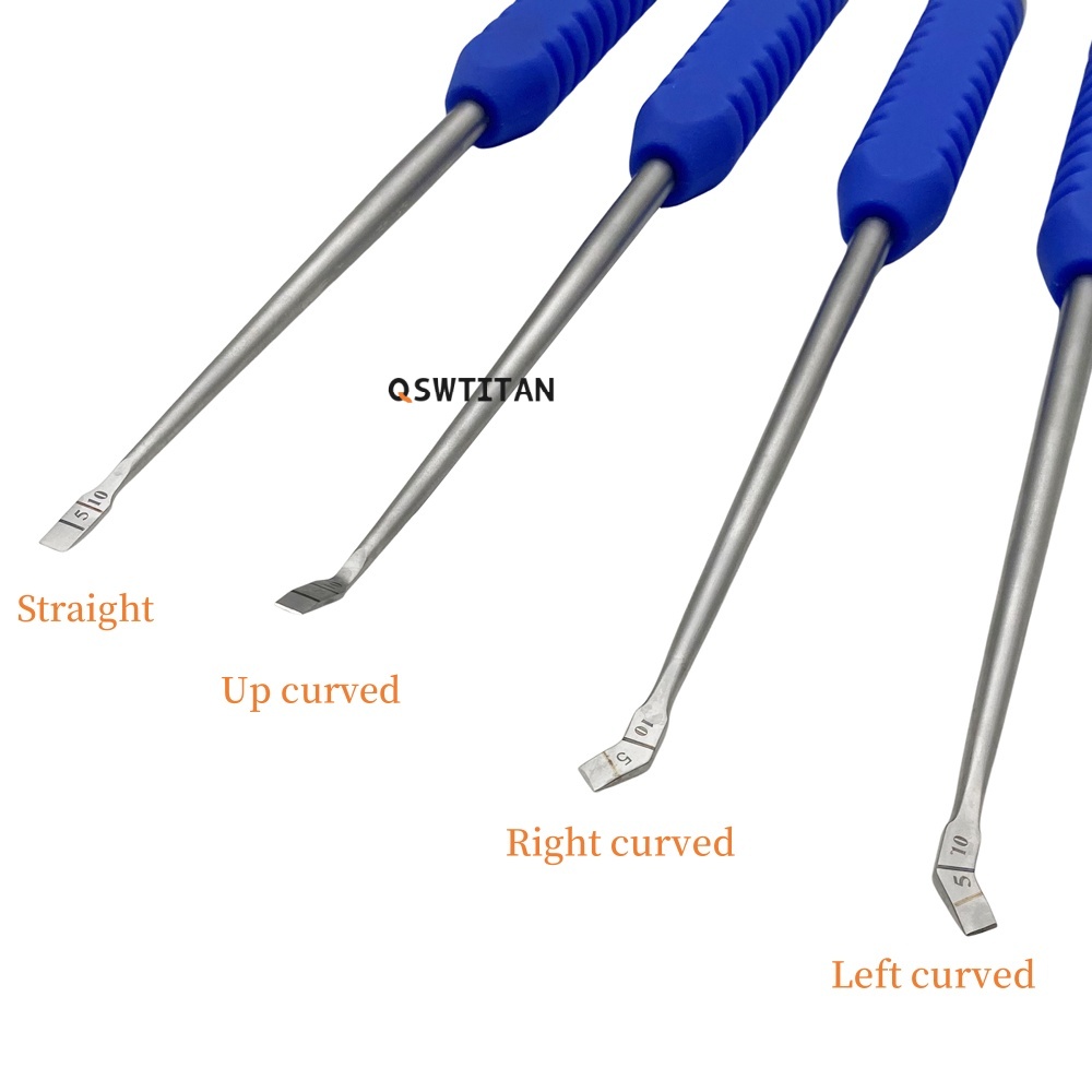 Orthopedics Surgical Instruments UBE Bone Chisel Silicone Handle Bone Knife Orthopedic Instrument Pet