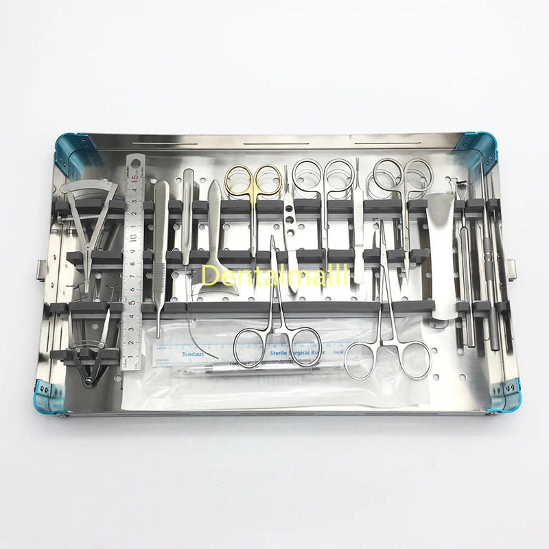 Ophthalmic Surgical Set Stainless Steel Eye Cosmetic and Plastic Instruments