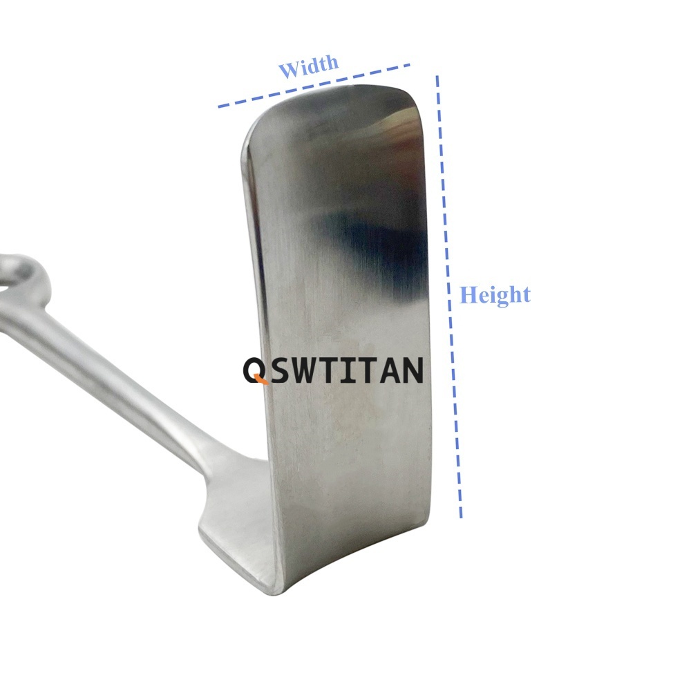 1pc Tissue Retractor Tool Stainless Steel Lift Back Angle Retractor Gynecological Retractor Autoclaveable