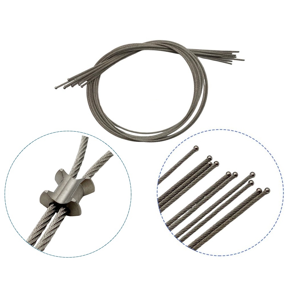 Orthopedic Titanium Cable Fixation Orthopedic Traumatology Bone Cable Wire Surgical Instrument Autoclaveable