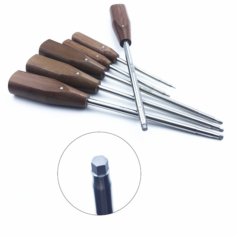 Hex Head Bone Screwdriver Hexagon Screwdriver 1.2mm-5.0mm Orthopedics Surgical Instruments