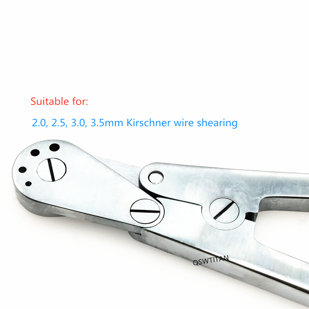 Double Joint Kirschner Wire Cutter Sharp Cutter Orthopedic  Instruments Bone Steel Wire Scissors