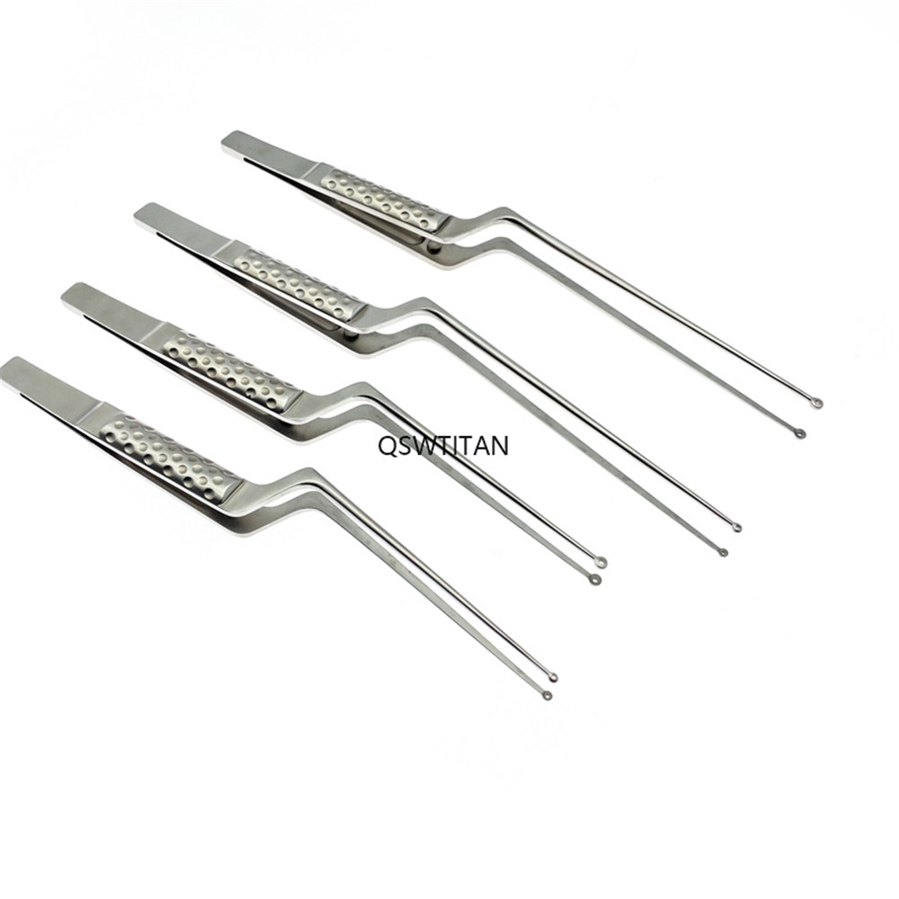 Micro Tumor Forceps Toothed Tumor Extracting Forceps Stainless Steel Neurosurgery Instruments Grasping Forceps