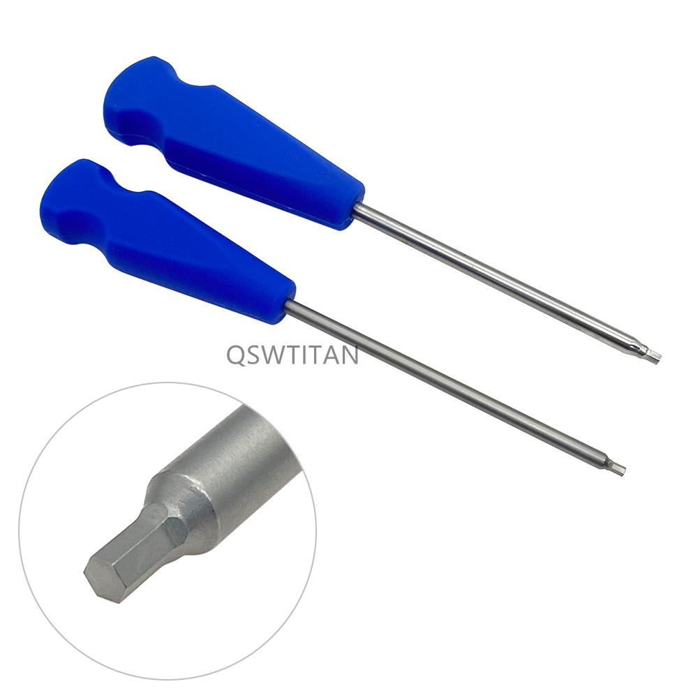 Screwdriver Hex Head Orthopedics Screw Driver Orthopedics Surgical Instruments