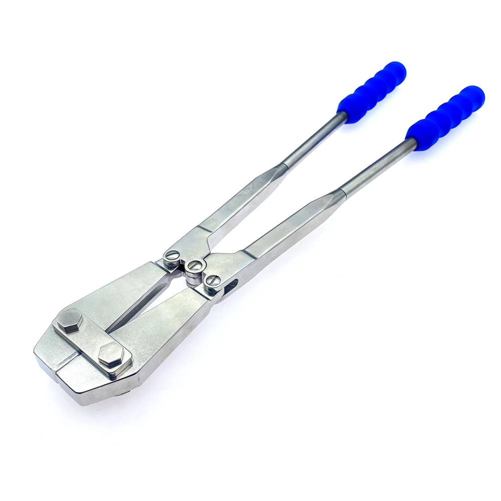 Stainless Steel Large Wire Cutting Plier Kirschner Pin Cutter Silicone Handle Orthopedic Surgery Instrument
