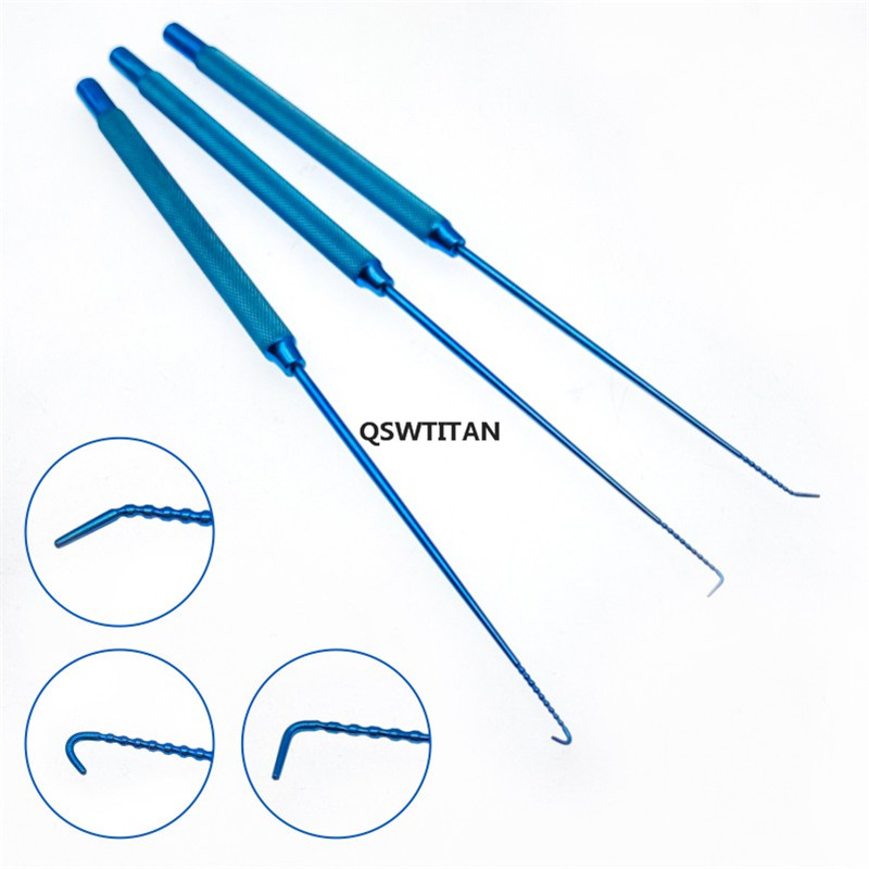 Micro Carpentier Vascular Hook Neurosurgery Surgical Instruments Titanium Hook