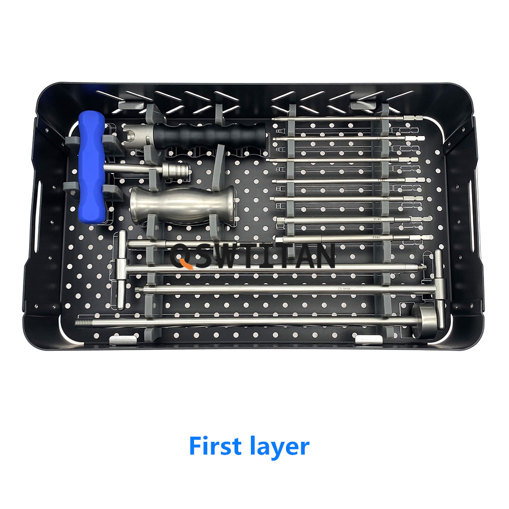 Bone Broken Screw Removal Instrument Set II for Intramedullary Nail Removal Tools Orthopedic Instruments