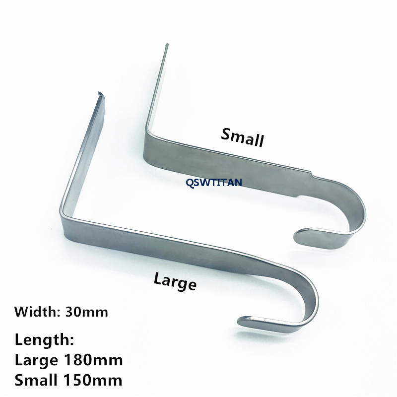 Lamina Hook Laminactomy Retractors Pull Hook 2pcs/set Stainless Steel Hook Tool Orthopedics Instruments