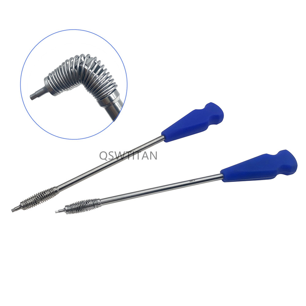 2.5mm 3.5mm Universal Screwdriver Hex Bone Nails Silicone Handle Orthopedic Veterinary Instrument 1pcs
