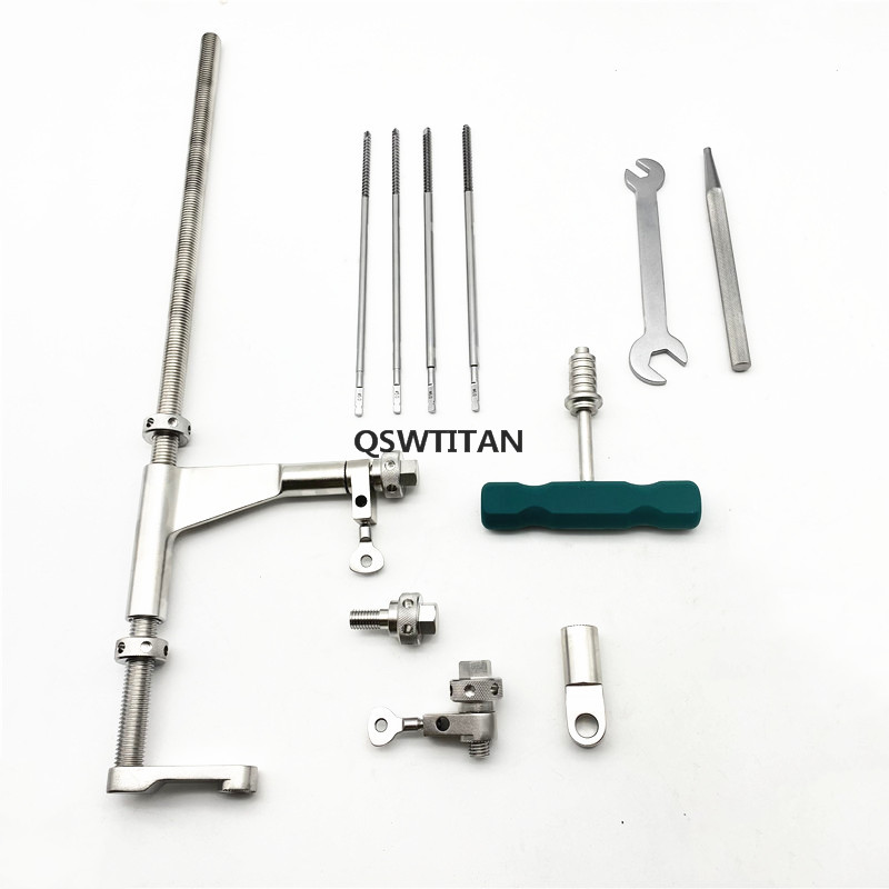 Orthopedics Fracture Reduction Instrument Kit Reduction of Fracture Femur Distractor Tibial Retractor Instrument Pet