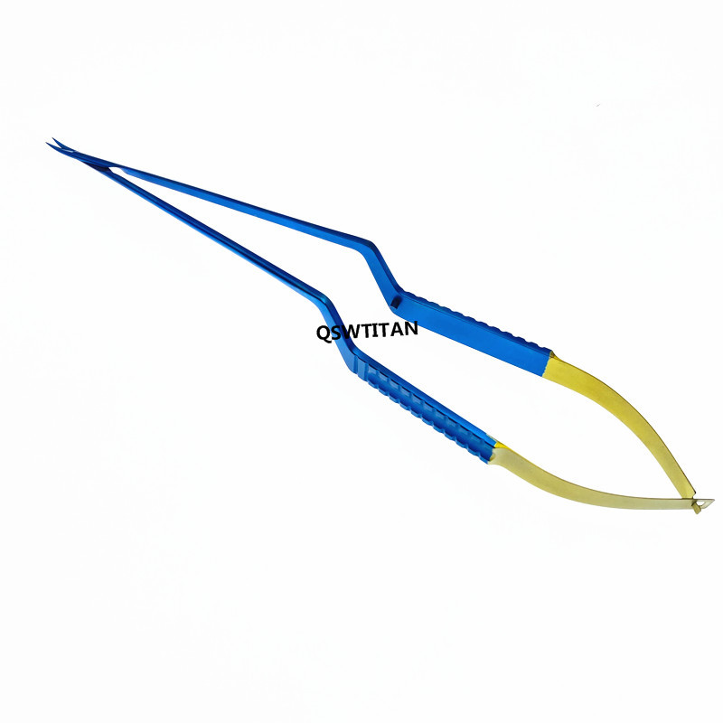 Micro Scissors Flat Handle 11mm Blades Neurosurgery Instruments