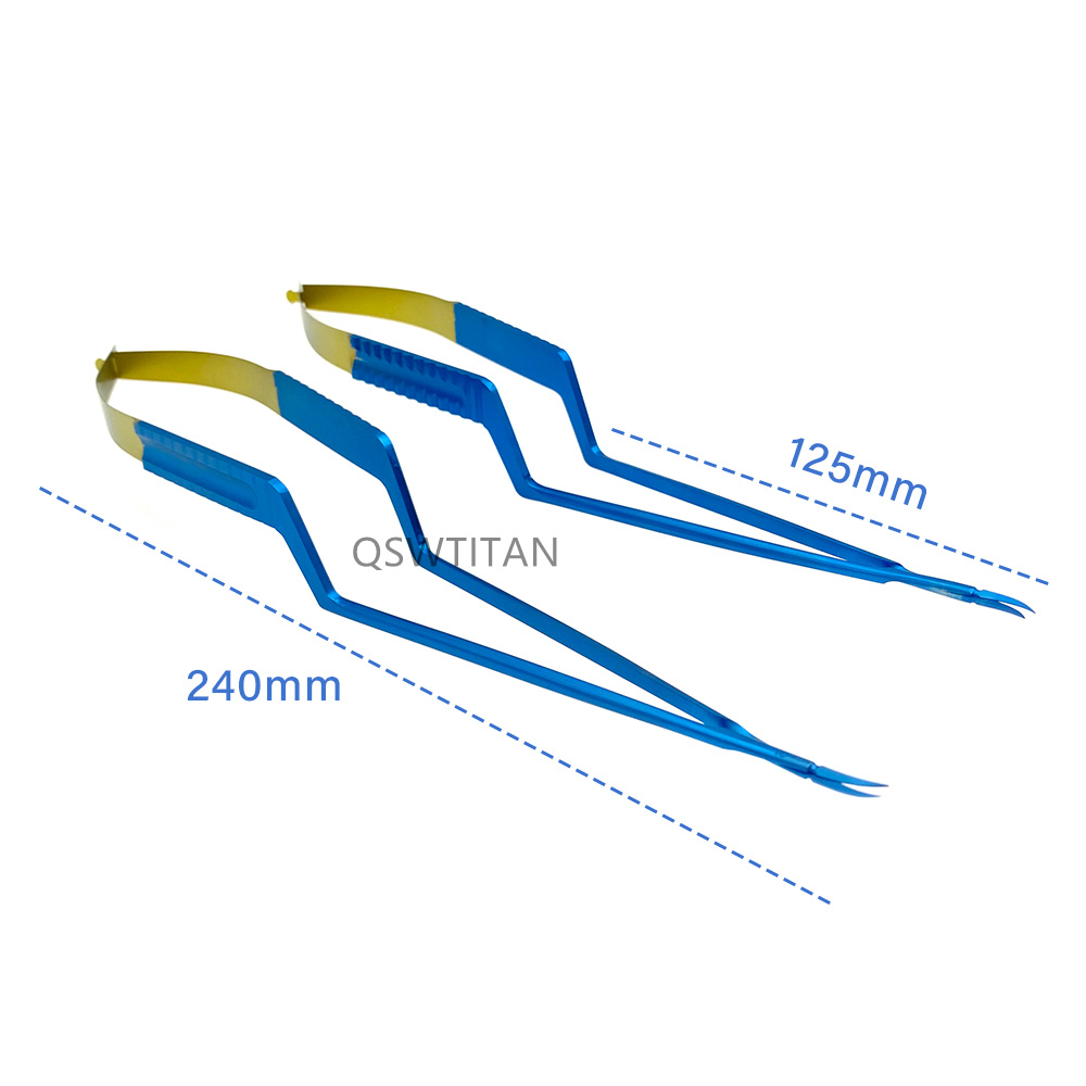 Neurosurgery Micro Scissors Shark Blade Autoclavable Microsurgical Scissors Neuromicrosurgical Instruments