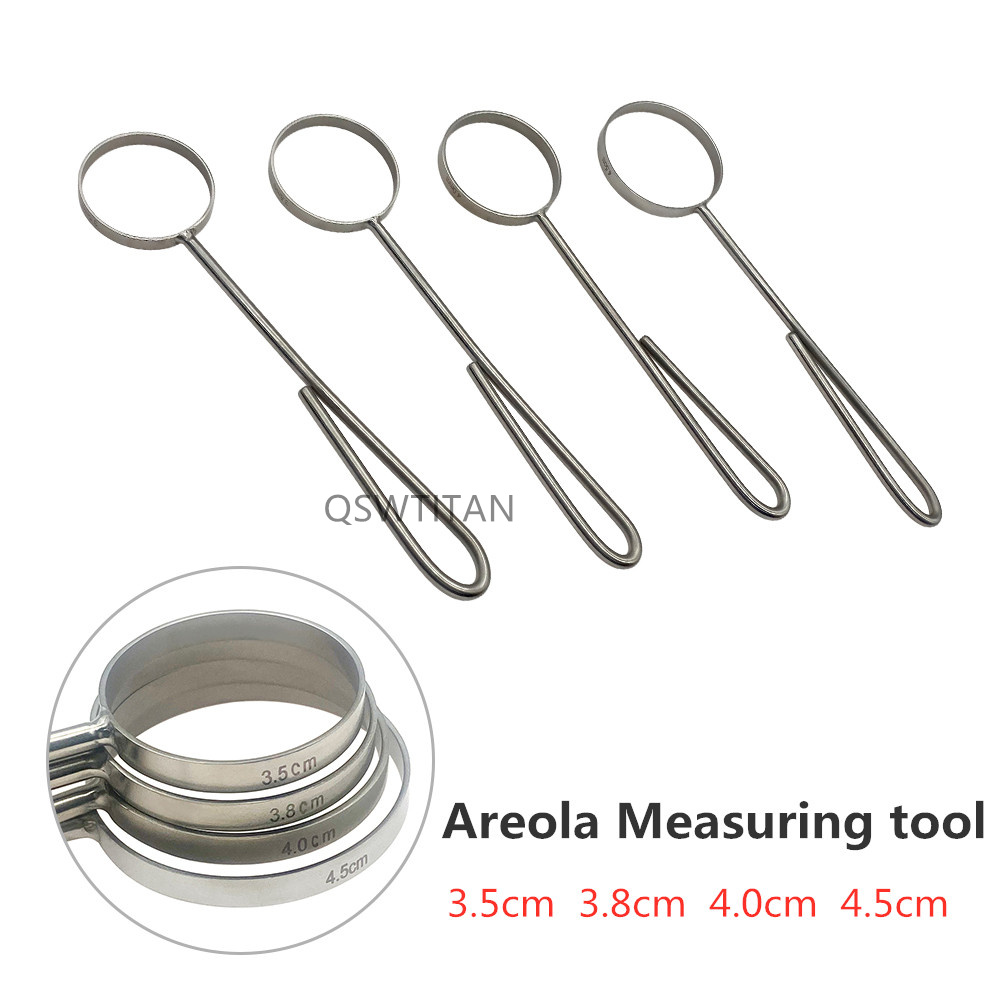 Areola Measuring Instrument 3.5 3.8 4.0cm 4.5cm Areola Measuring Tool Breast Measuring Ruler Cosmetic Surgery Instrument